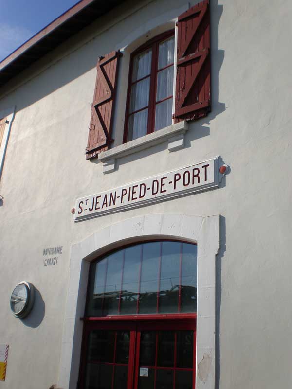 stationen St. Jean de Pied de port